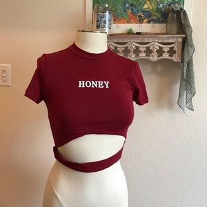 Honey crop top!